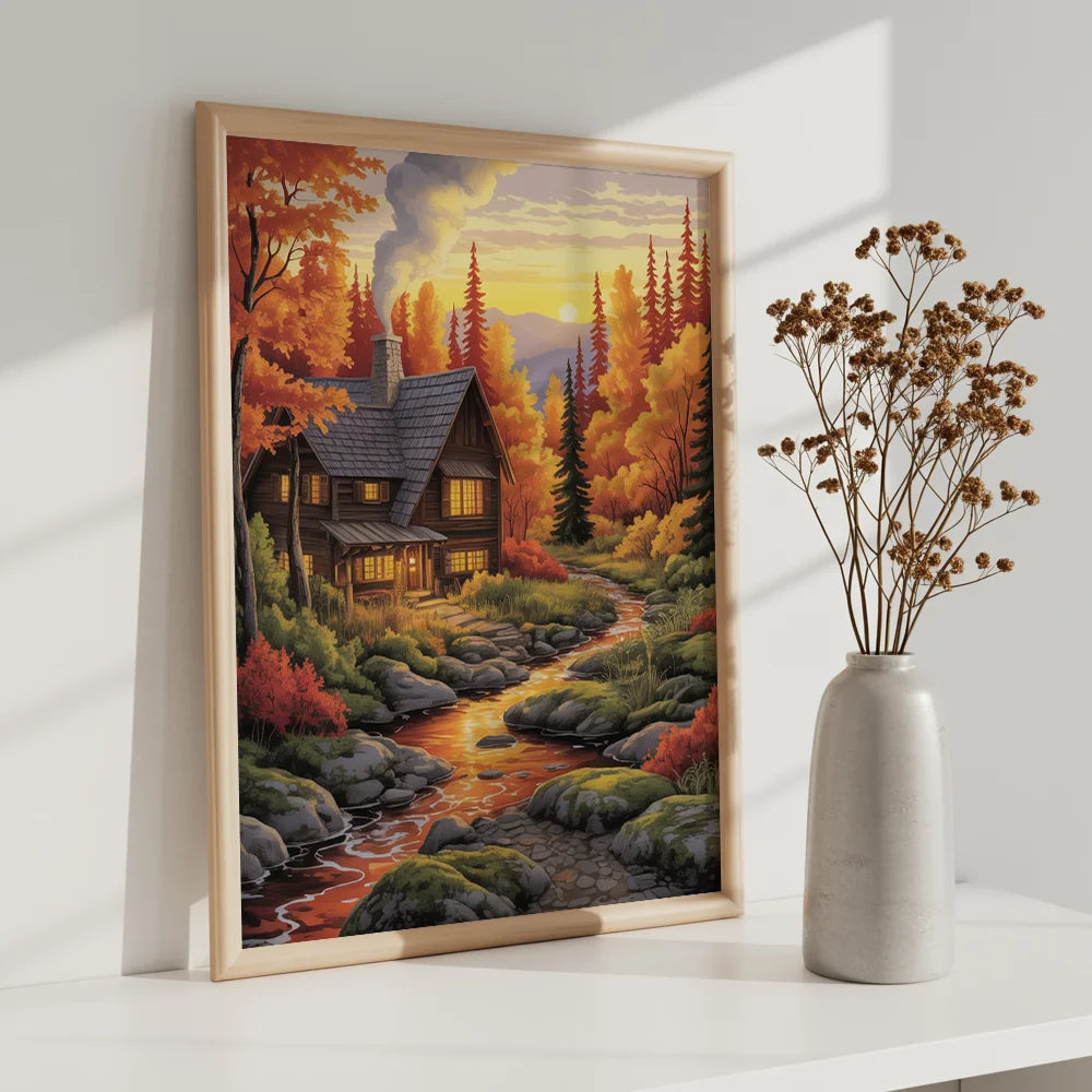 Måla efter siffror - Alfresco eftermiddag