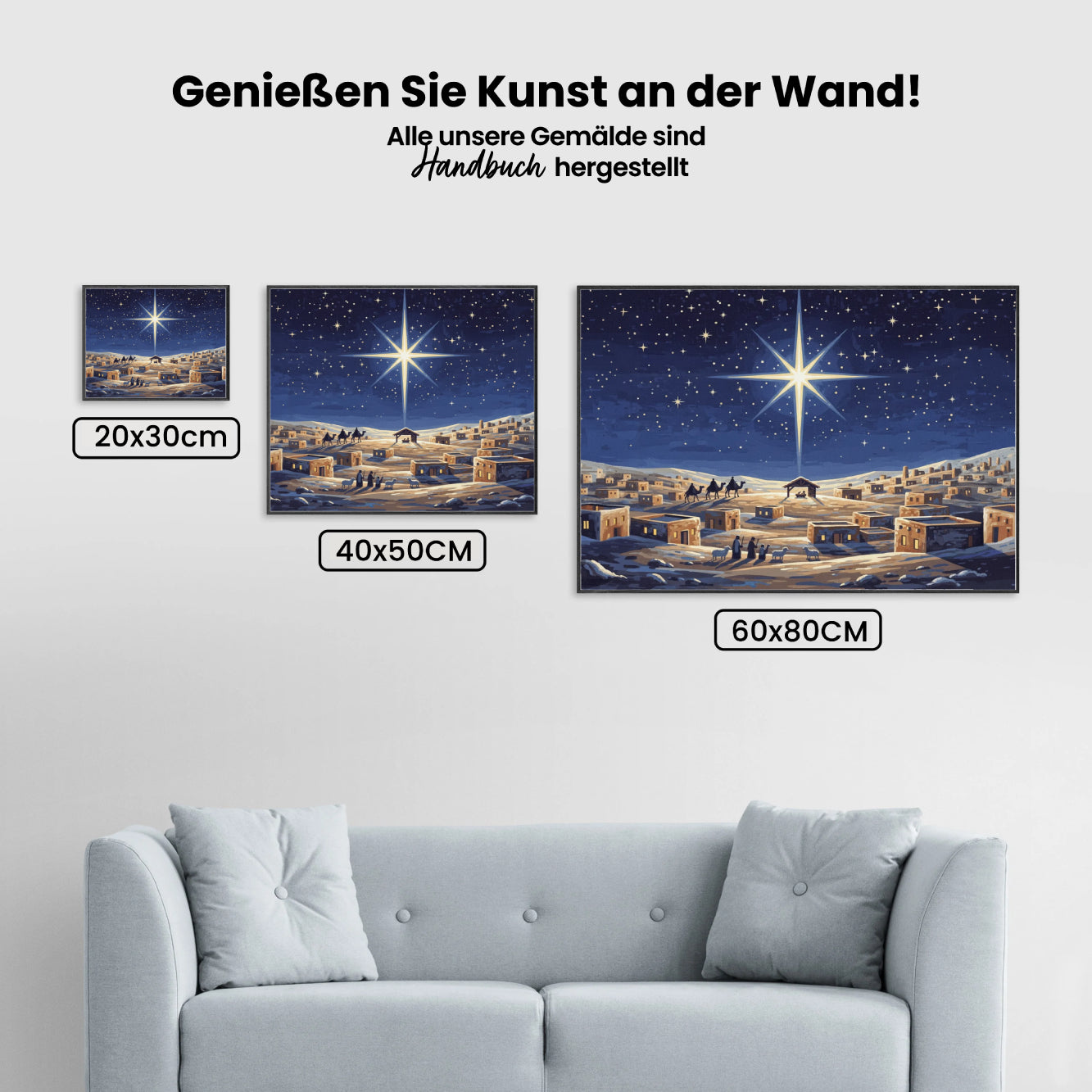 Måla efter siffror - Alfresco eftermiddag