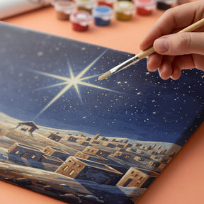 Måla efter siffror - Alfresco eftermiddag