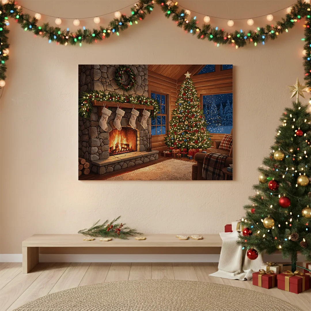 Måla efter siffror - Alfresco eftermiddag