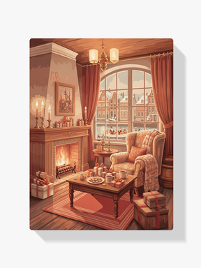 Måla efter siffror - Alfresco eftermiddag