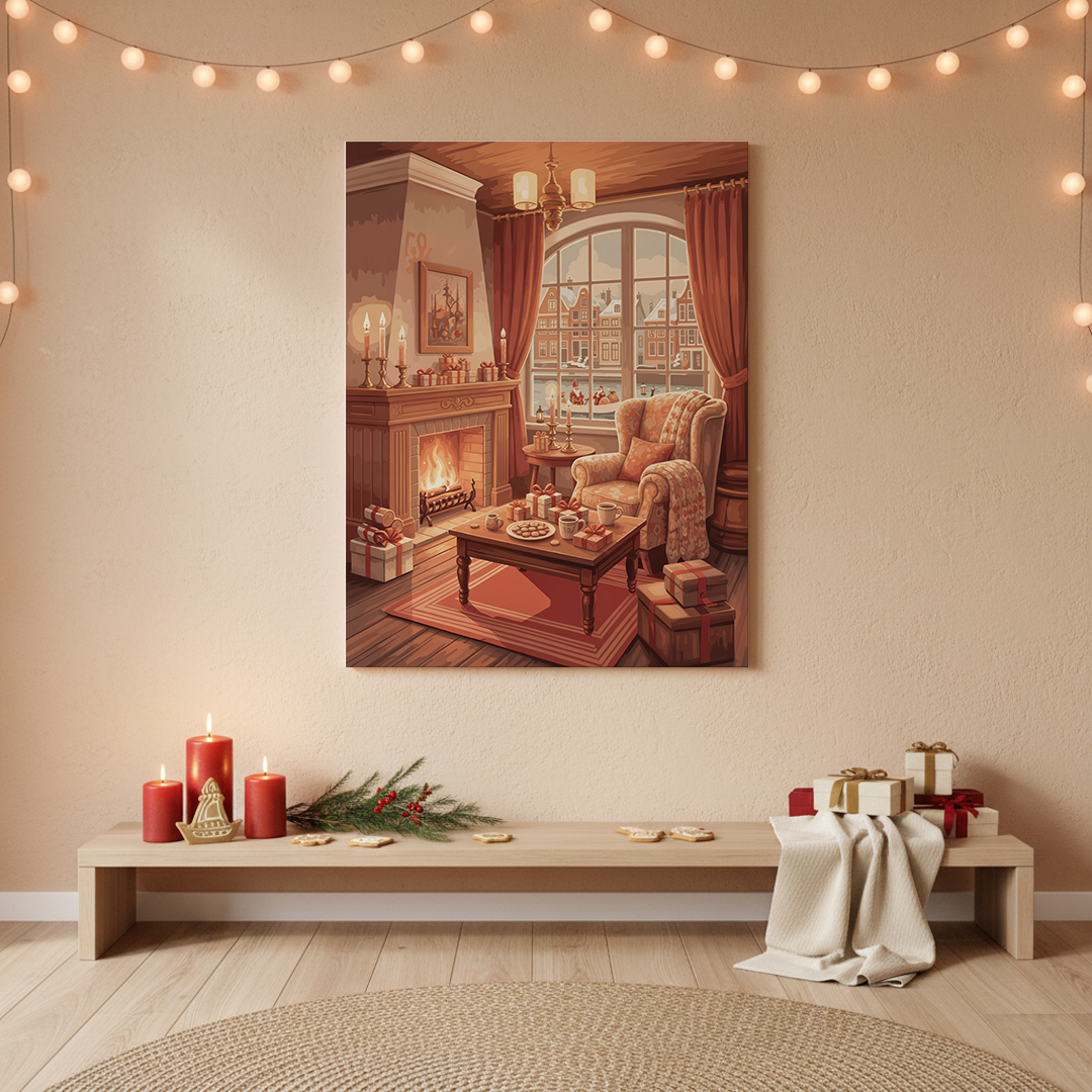 Måla efter siffror - Alfresco eftermiddag