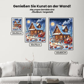 Måla efter siffror - Alfresco eftermiddag