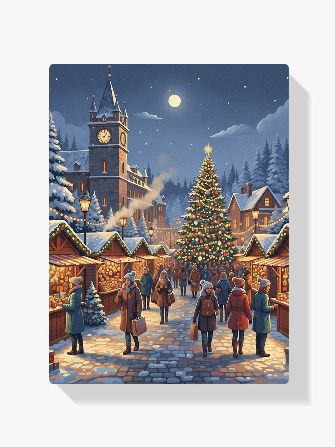 Måla efter siffror - Alfresco eftermiddag