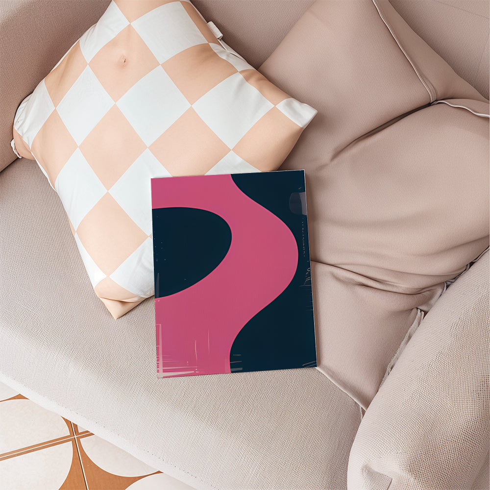 Måla efter siffror - 6 minimålningar | Set med abstrakta affirmationer