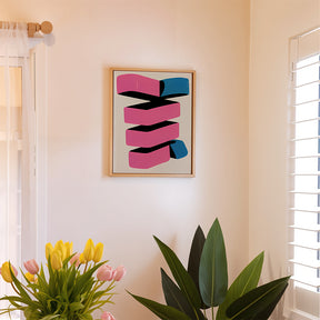 Måla efter siffror - 6 minimålningar | Set med abstrakta affirmationer