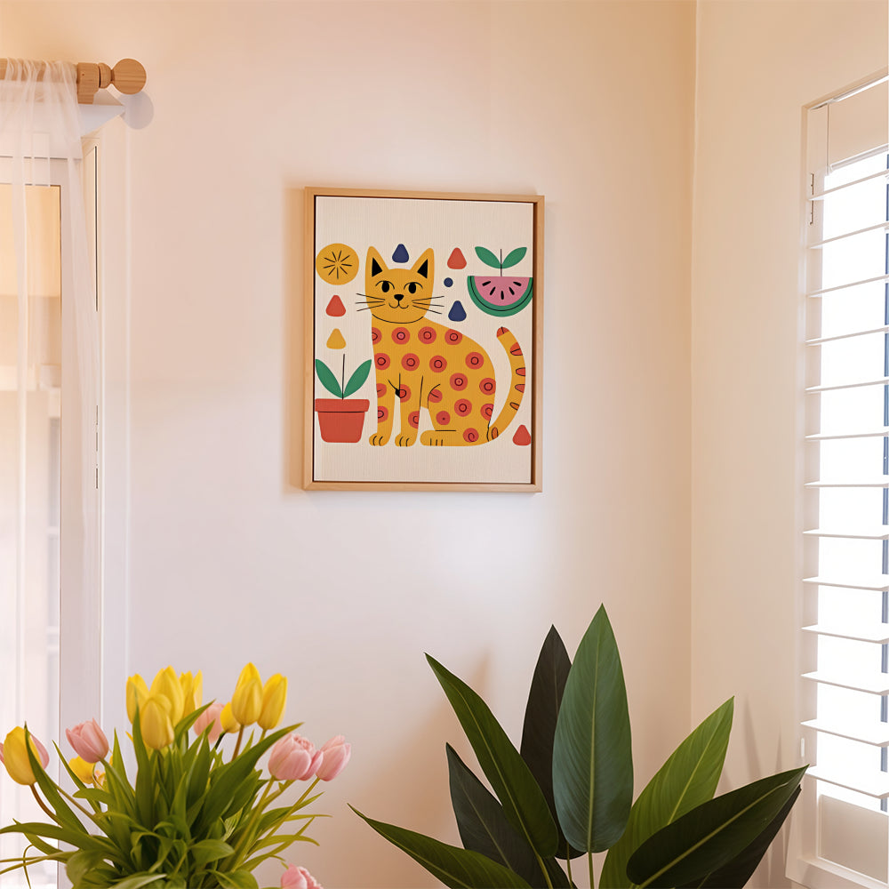 Måla efter siffror - 6 minimålningar | Abstrakta Miez-dragset