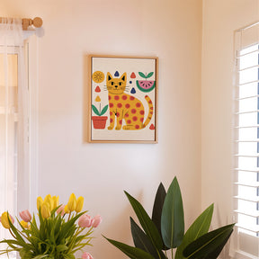 Måla efter siffror - 6 minimålningar | Abstrakta Miez-dragset