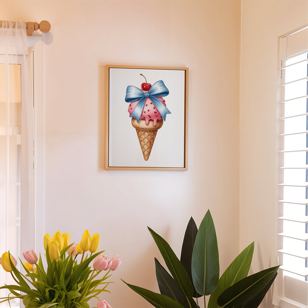 Måla efter siffror - 6 minimålningar | Set med azurfärgade accenter