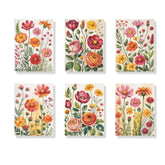 Måla efter siffror - 6 minimålningar | Botanisk harmoni-set