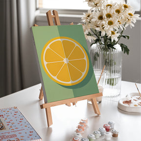 Måla efter siffror - 6 minimålningar | Klipp och stilisera set