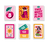 Måla efter siffror - 6 minimålningar | Pop Art aktivitetsboksset