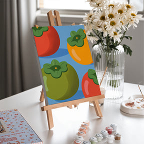 Måla efter siffror - 6 minimålningar | Svart katt-prisset