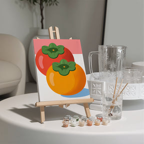 Måla efter siffror - 6 minimålningar | Svart katt-prisset