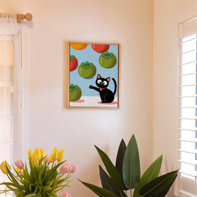 Måla efter siffror - 6 minimålningar | Svart katt-prisset