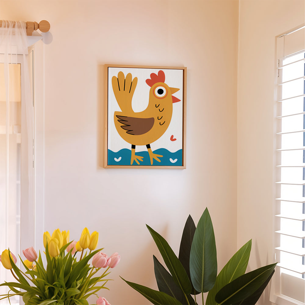 Måla efter siffror - 6 minimålningar | Set med lekfulla varelser