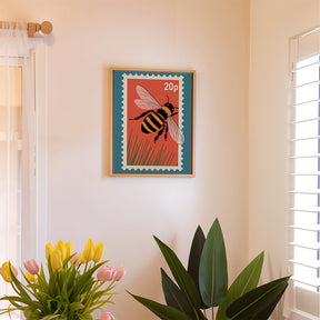 Måla efter siffror - 6 minimålningar | Set med vintage naturtryck