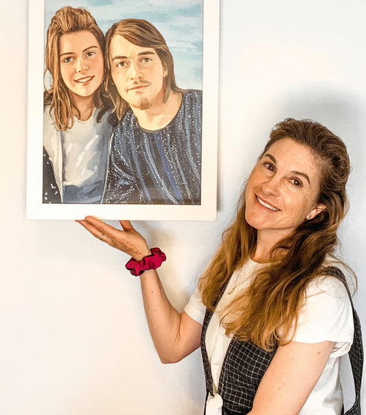 Måla efter siffror - din egen bild - ditt önskade motiv