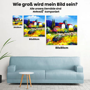 Malerische Aussicht - Malen nach Zahlen