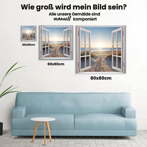 Meerblick - Malen nach Zahlen