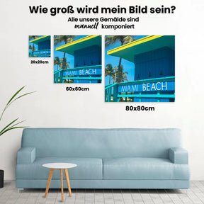 Miami Beach - Malen nach Zahlen