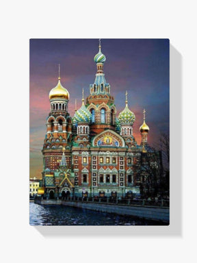 Moskau-Palast - Malen nach Zahlen