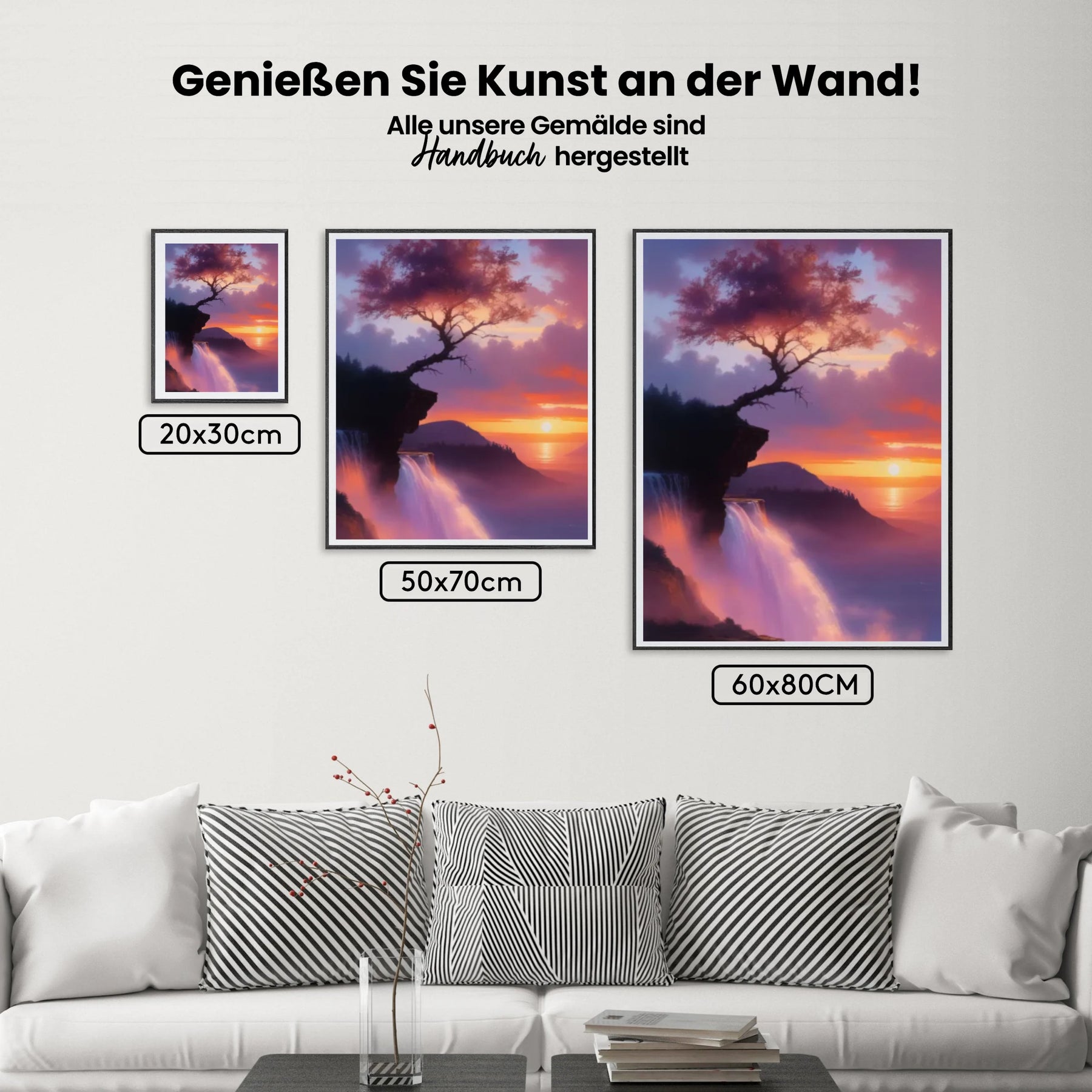 Mysteriöse Klippe - Malen nach Zahlen