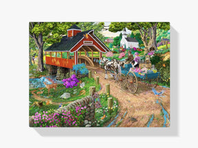 Naturlandschaft - Malen nach Zahlen