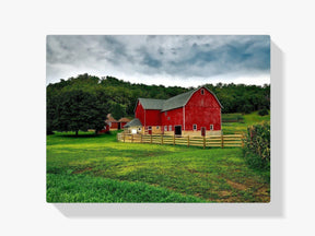 Nostalgischer Bauernhof - Malen nach Zahlen