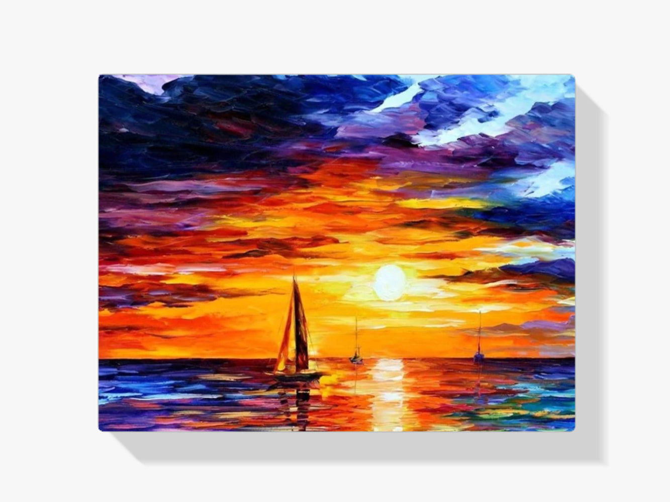 Ölgemälde Schiffe - Malen nach Zahlen