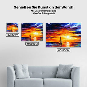 Ölgemälde Schiffe - Malen nach Zahlen