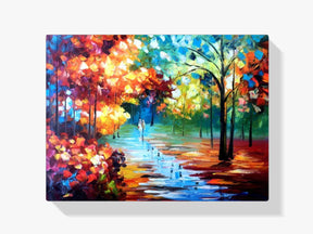 Paar im Park - Malen nach Zahlen