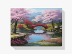 Park Kleine Rote Brücke - Malen nach Zahlen