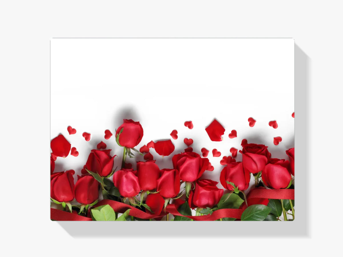 Rote Tulpen XL - Malen nach Zahlen