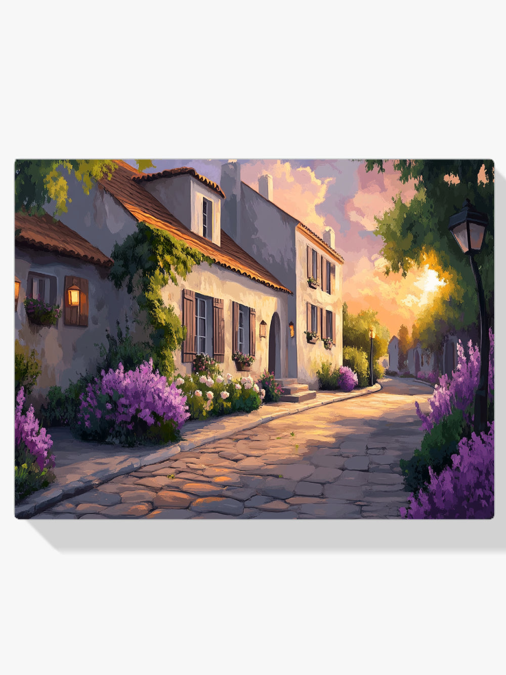 Malen nach Zahlen &#8211; Goldene Stunde in der Provence