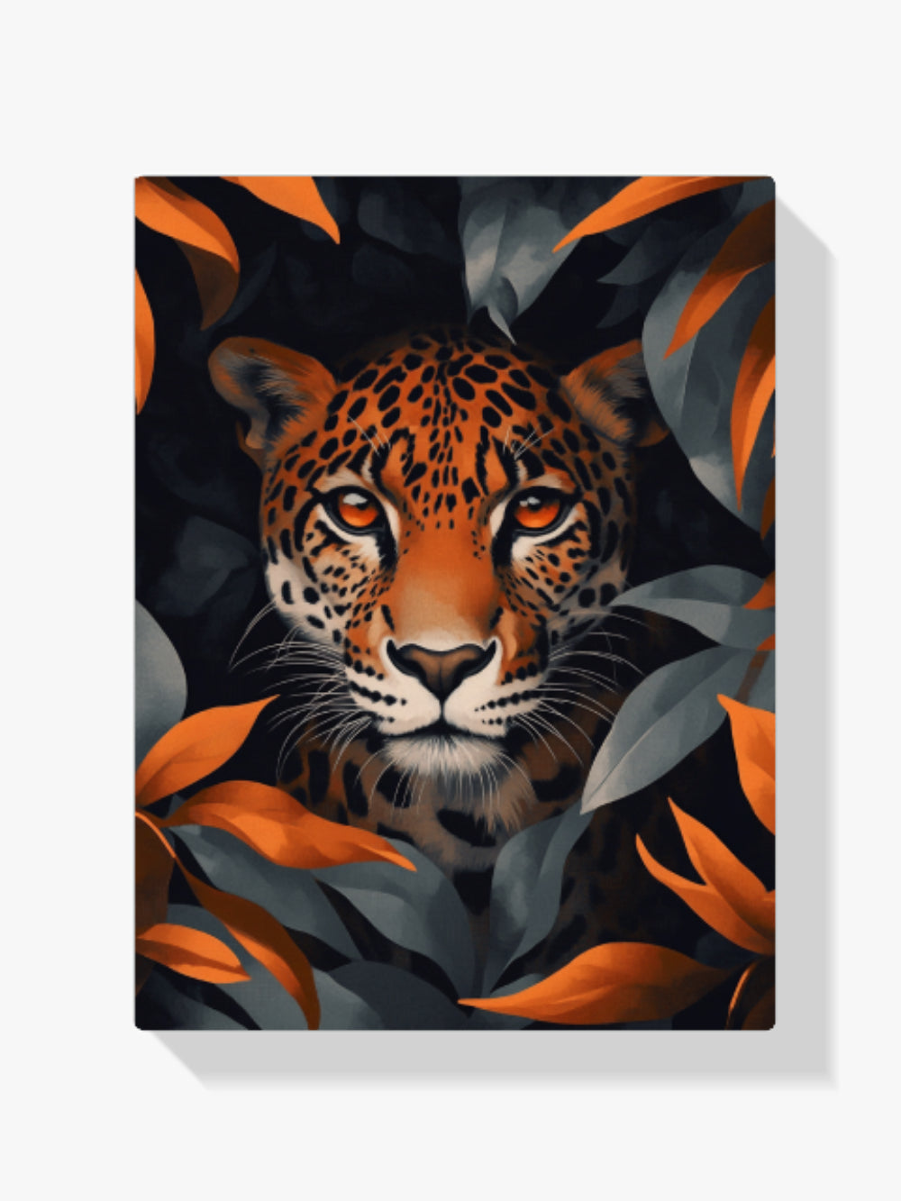 Malen nach Zahlen &#8211; Schattenjäger Leopard