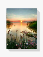 See - Sonnenuntergang - Malen nach Zahlen