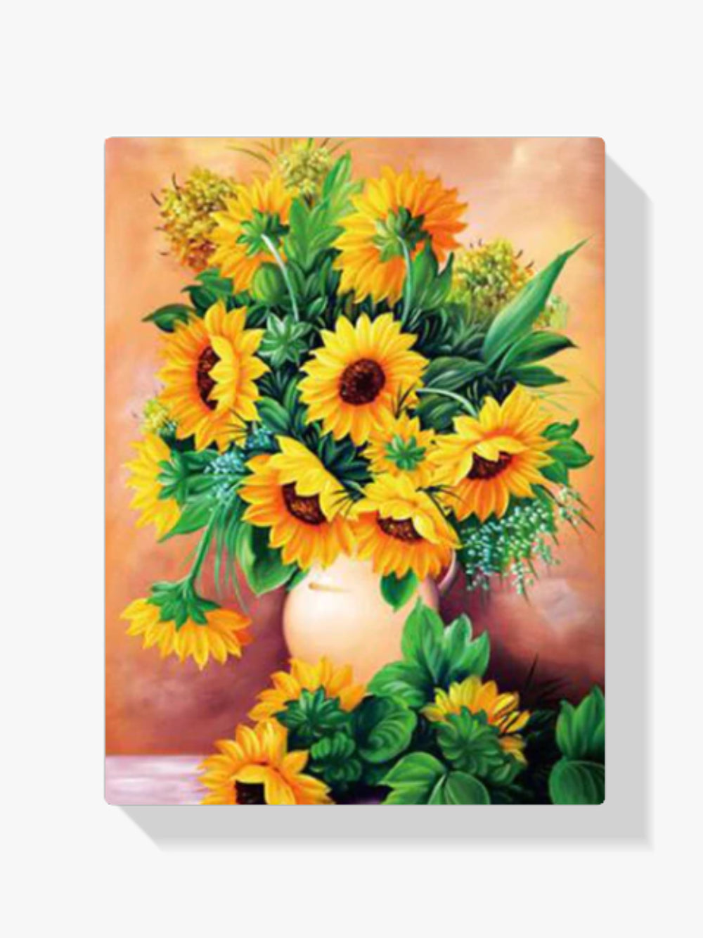 Sonnenblume - Malen nach Zahlen