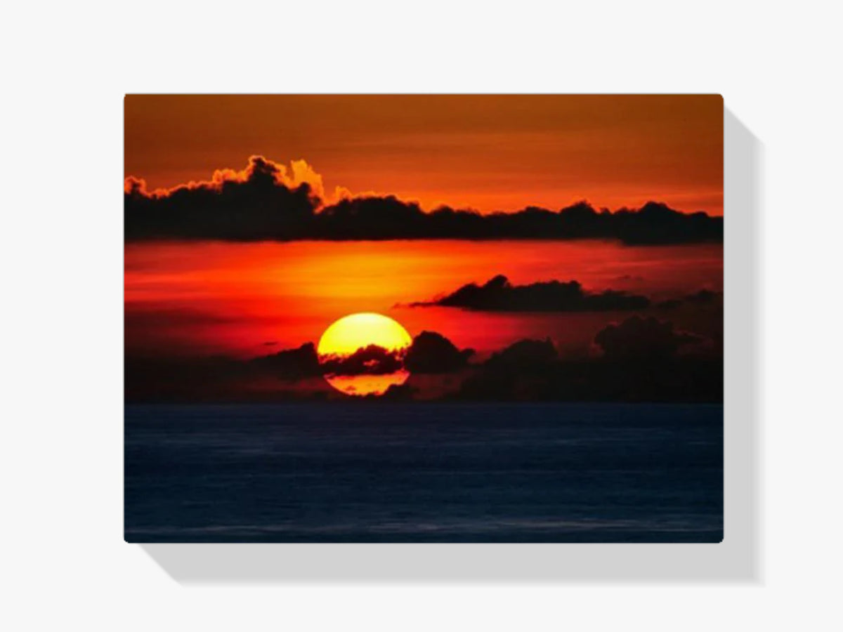 Sonnenuntergang - Malen nach Zahlen