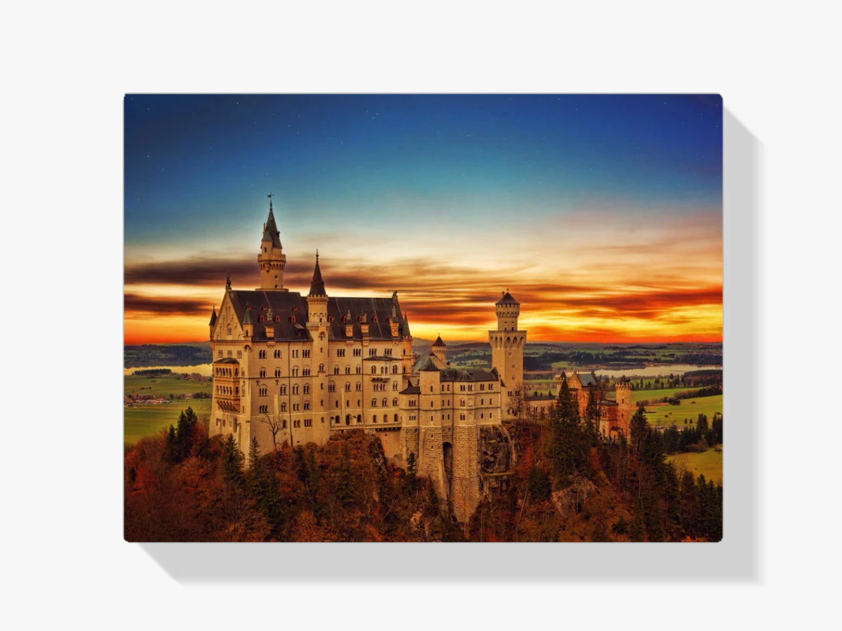 Schloss Neuschwanstein - Malen nach Zahlen