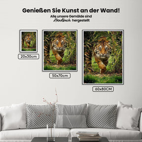 Tiger - Malen nach Zahlen