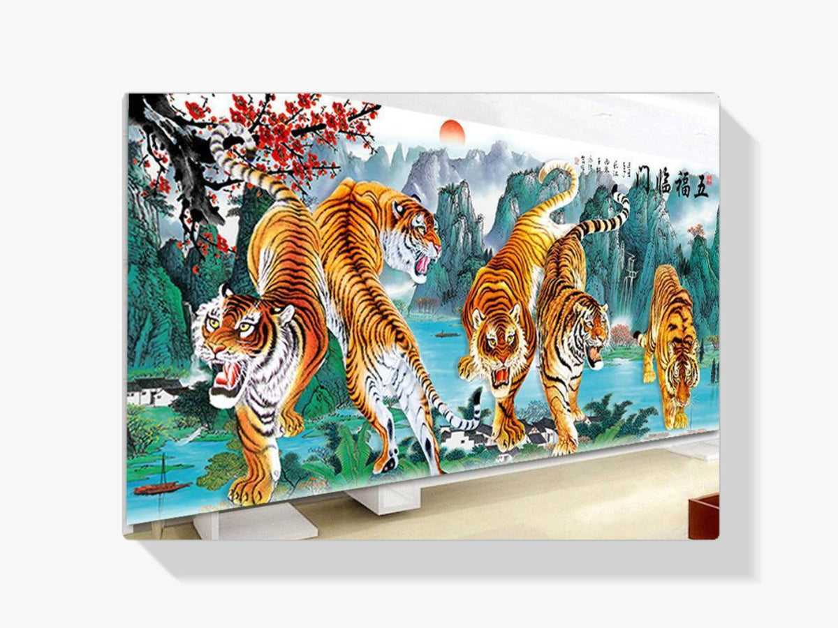Tiger XL - Malen nach Zahlen