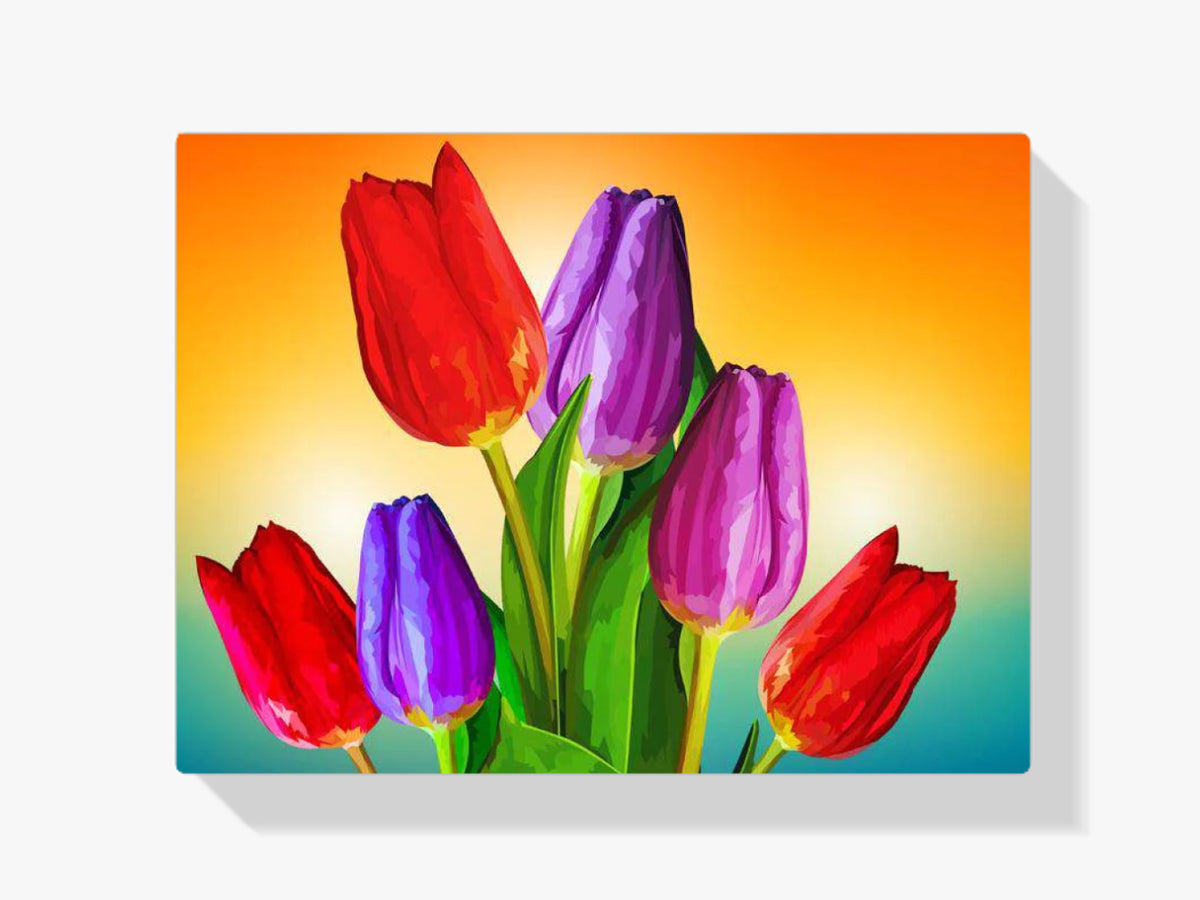 Tulpen - Malen nach Zahlen