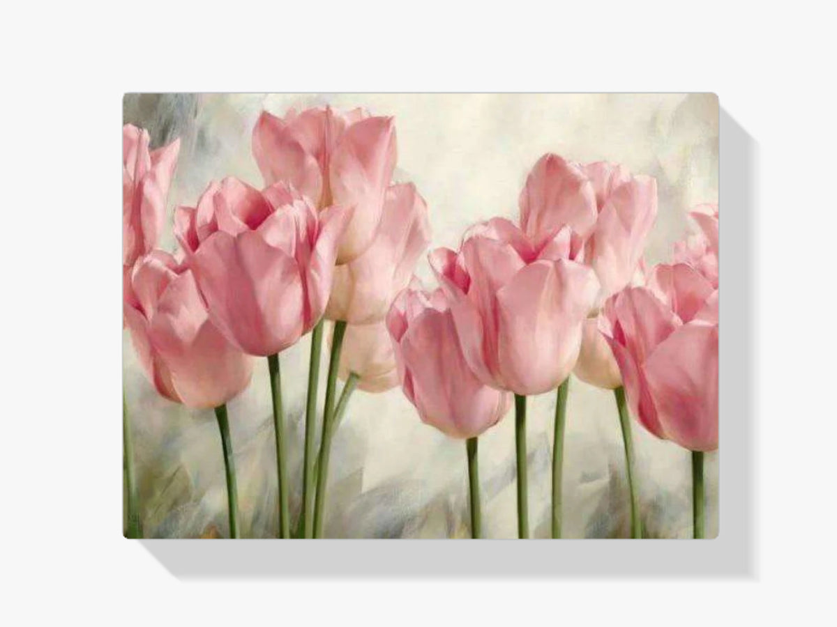Tulpen Rosa - Malen nach Zahlen