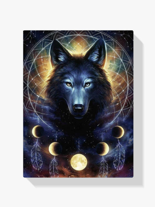 Universum Wolf - Malen nach Zahlen