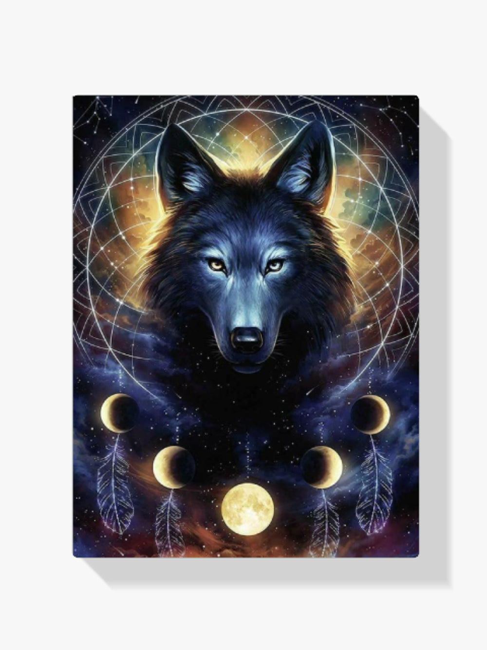 Universum Wolf - Malen nach Zahlen