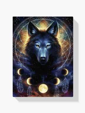 Universum Wolf - Malen nach Zahlen