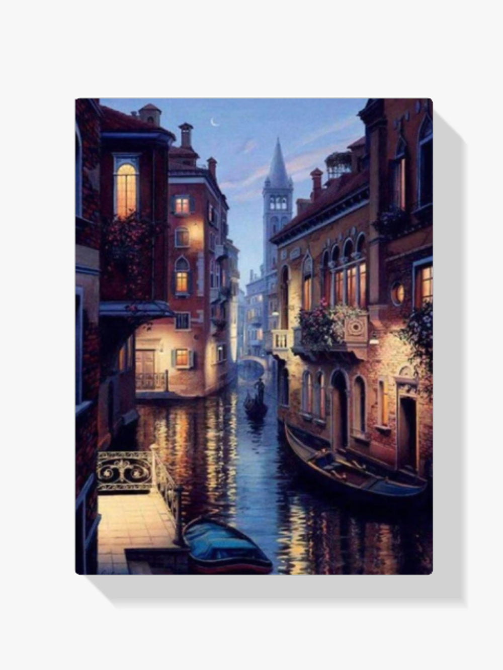 Venedig am Abend - Malen nach Zahlen