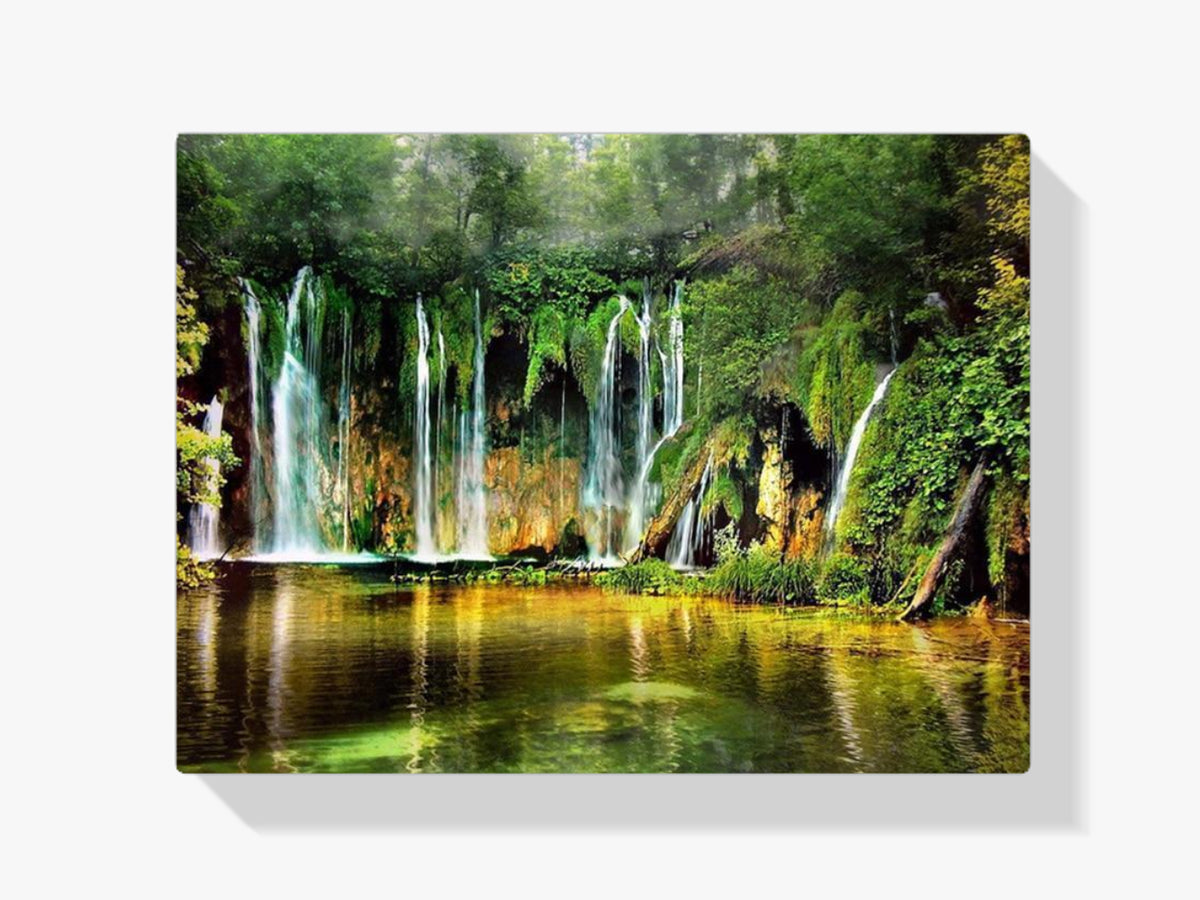 Wasserfall - Malen nach Zahlen