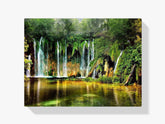 Wasserfall - Malen nach Zahlen
